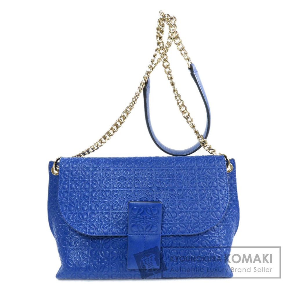 Loewe Chain Shoulder Bag Leather